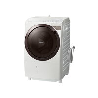 HITACHI ドラム式洗濯乾燥機 左開き ホワイト BD-SX110GL(W)